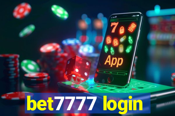 bet7777 login